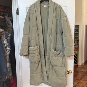 Free People Dolman Duvet Trench Coat
